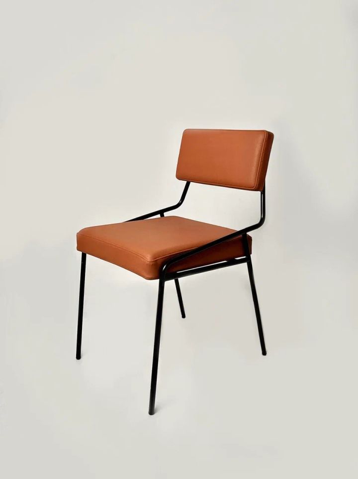 Стул КО рыжий